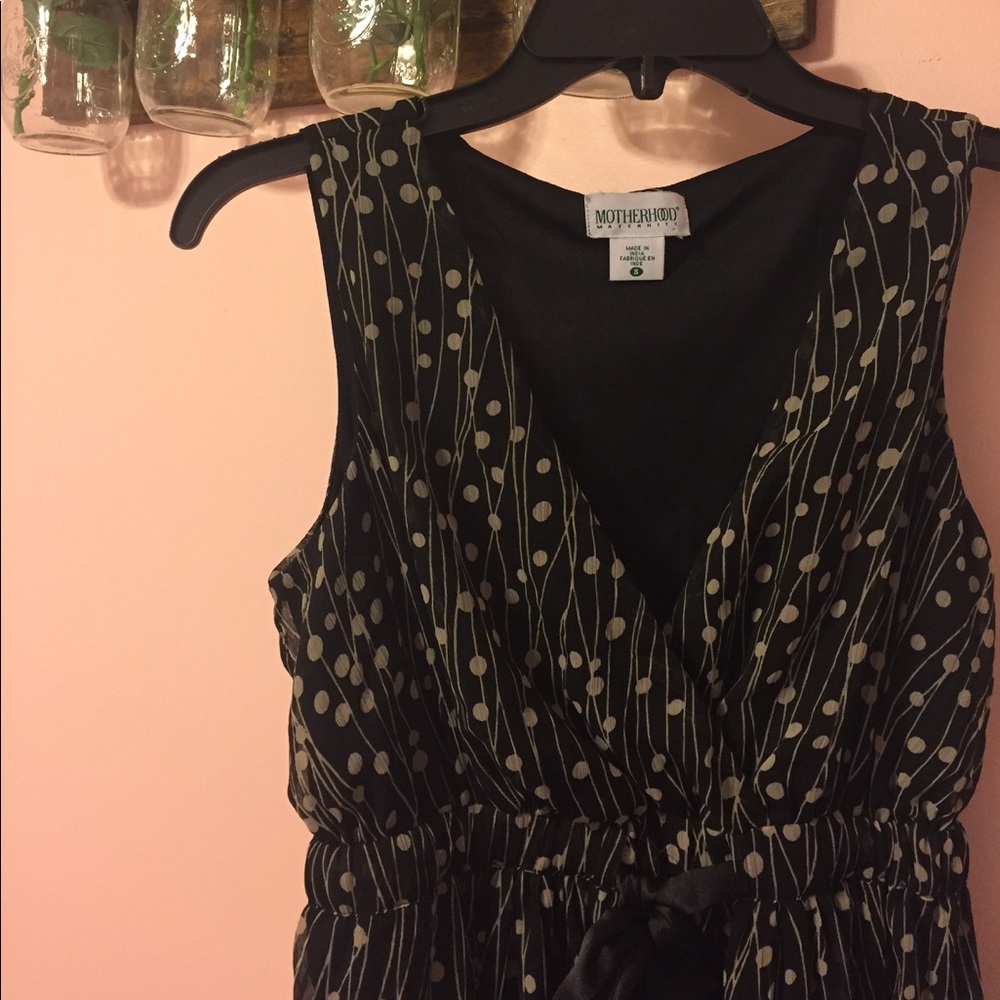 🎉 Host Pick! 🎉 Black & Tan Maternity Dress
